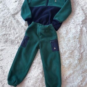 GAP Kids Forest Green and Navy Joggers